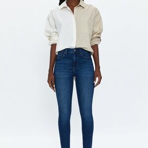 PISTOLA ALINE HIGH RISE SKINNY JEAN SZ 31